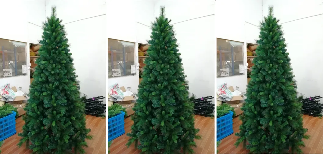 120cm 180cm 150cm Hooked Tree White Flocking Snow Hooked Christmas Tree