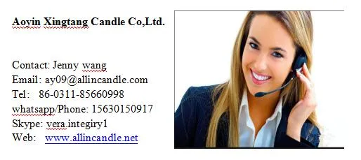 19cm White Candle Wholesale to Ghana Candle Light