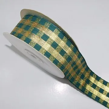 2020 Amazon Hot Selling Wholesale 3 Inch Gingham /Lattice Ribbon Polyester