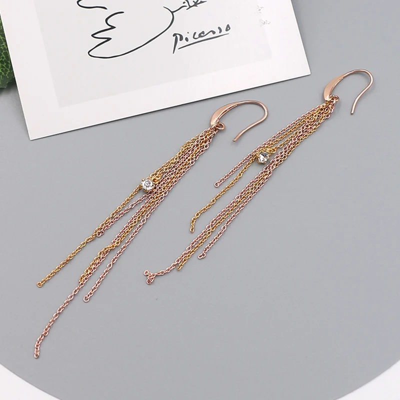 Why Are Tassel Chains With Diamond Earrings the Perfect Blend of Luxury and Modern Style?