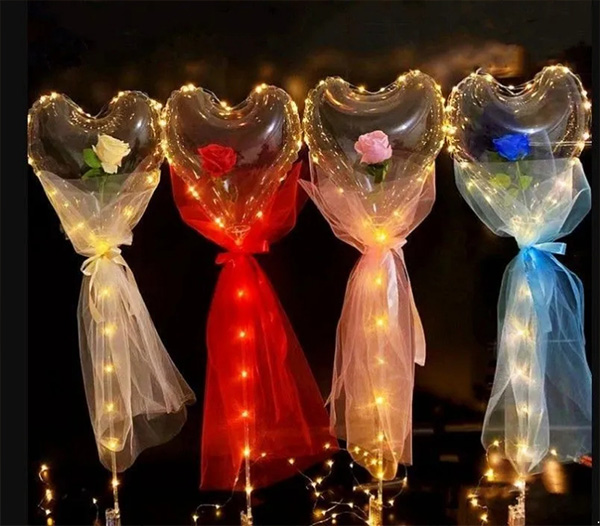 How to Decorate with LED Rose Bobo Balloons
