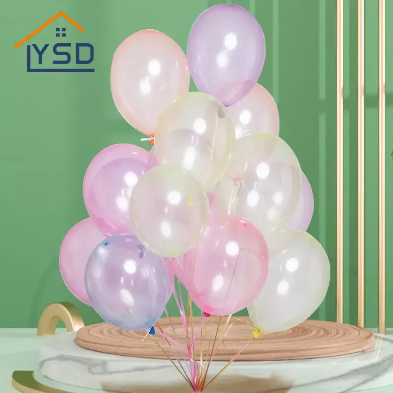 Can Colorful Crystal Latex Balloons Be Used for Centerpieces Without a Stand