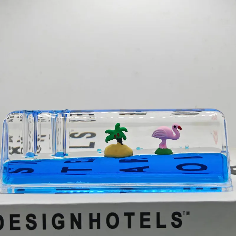 Can Acrylic Liquid Glitter Pen Holder Ornaments Be Used as Desk Decor and Pen Storage