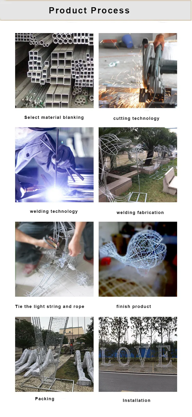 3D Acrylic Angel Sounding Trumpet for Theme Park Hotel Shopping Mall Hall