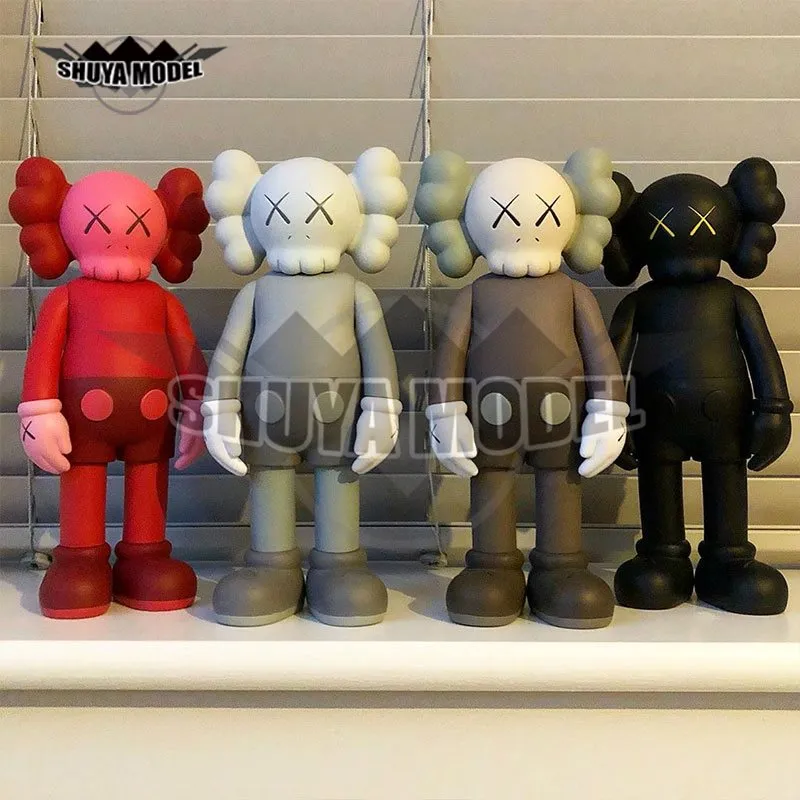 7" 18.5cm Prototype Kaws Original Fake Companion Model Art Cartoon Character Home Decoration