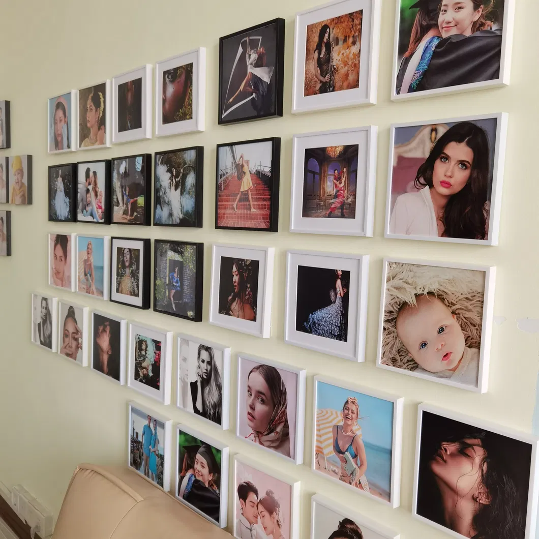 8X8/12 Picture Wall Decor Restickable Plastic Handmade Photo Frame
