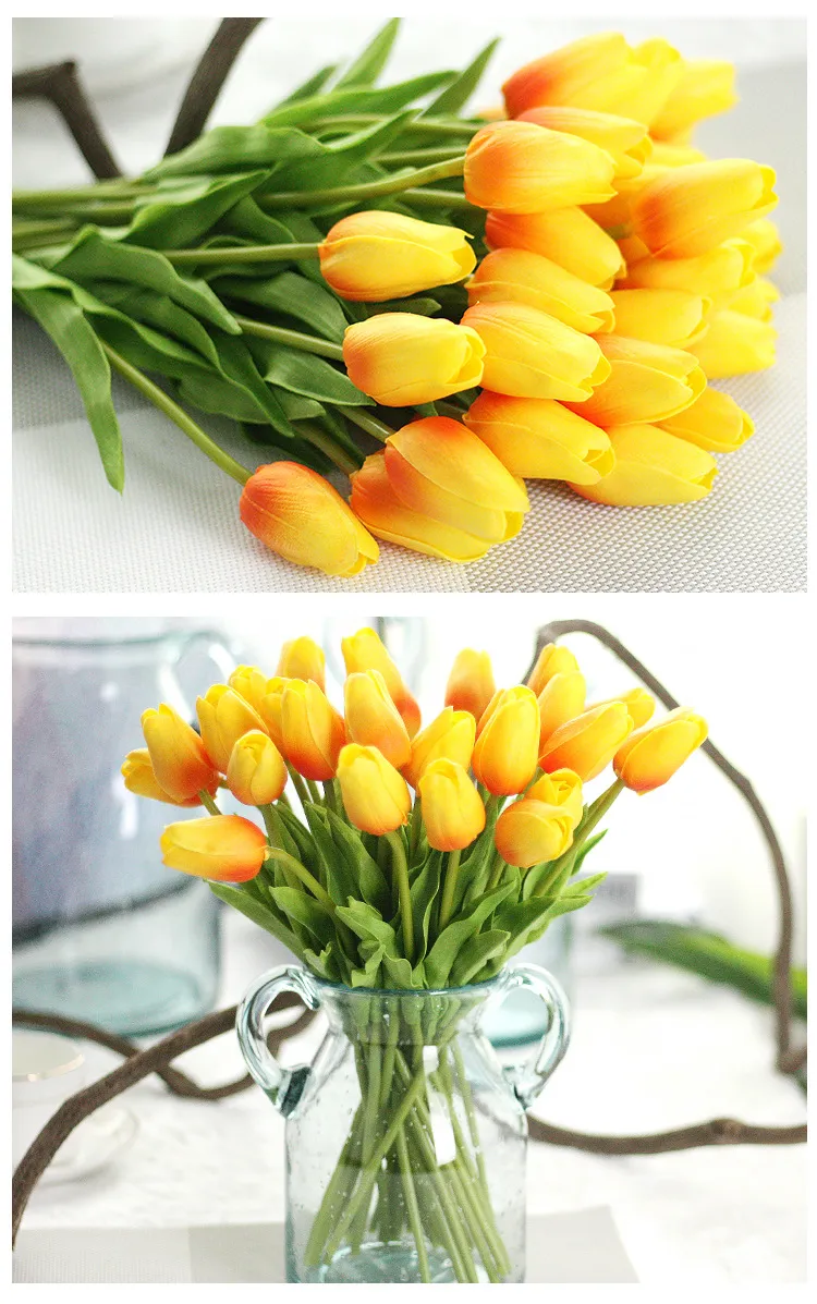 Artifical Flowers Tulips for Wedding Decoration