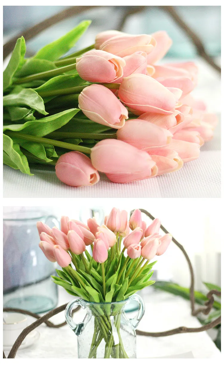 Artifical Flowers Tulips for Wedding Decoration