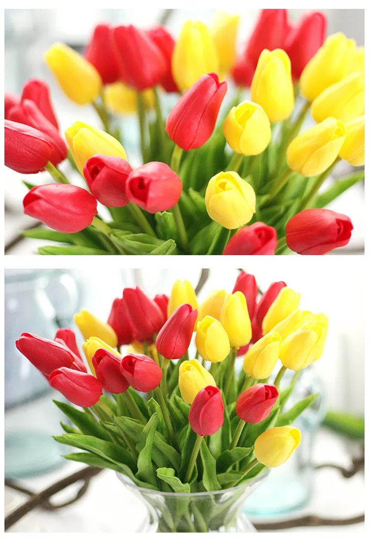 Artifical Flowers Tulips for Wedding Decoration
