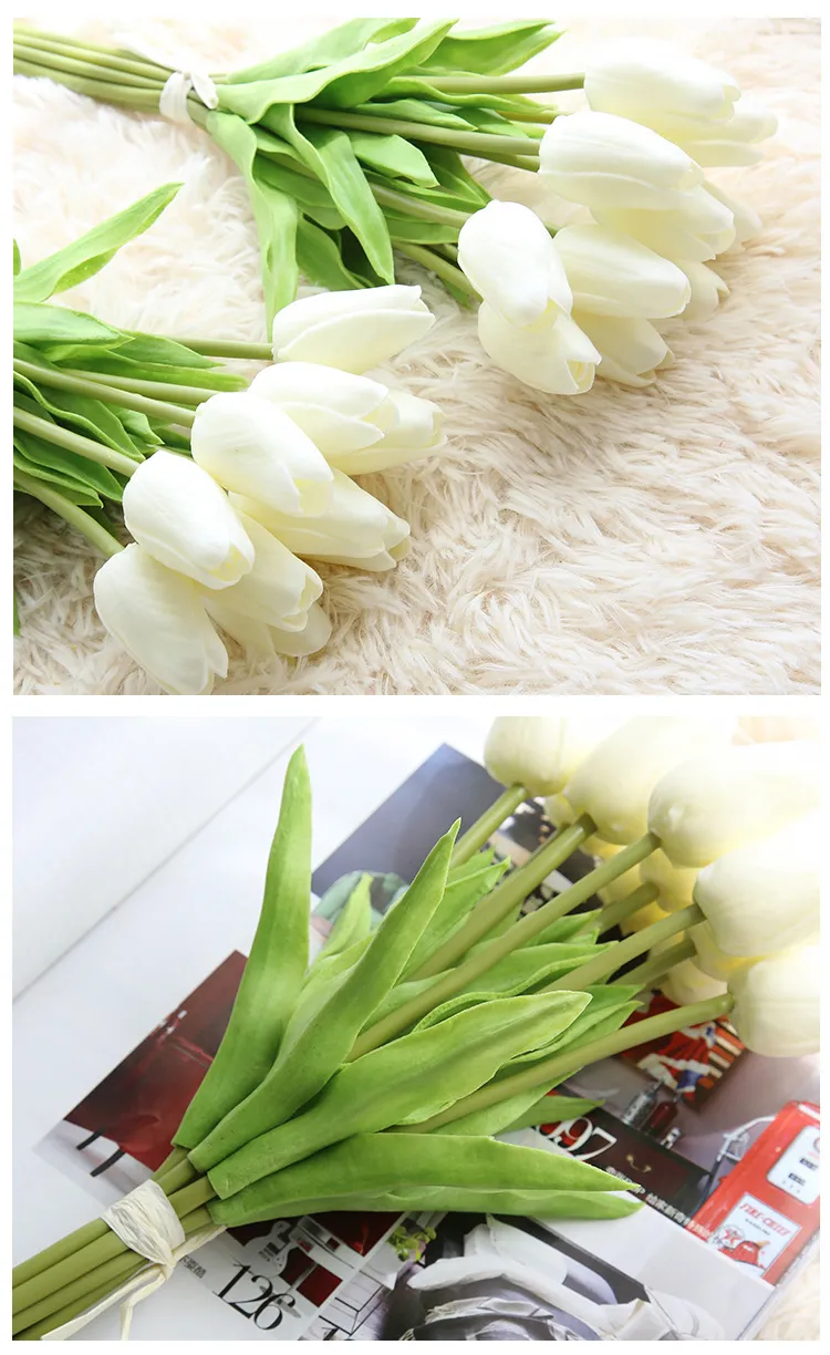 Artifical Flowers Tulips for Wedding Decoration