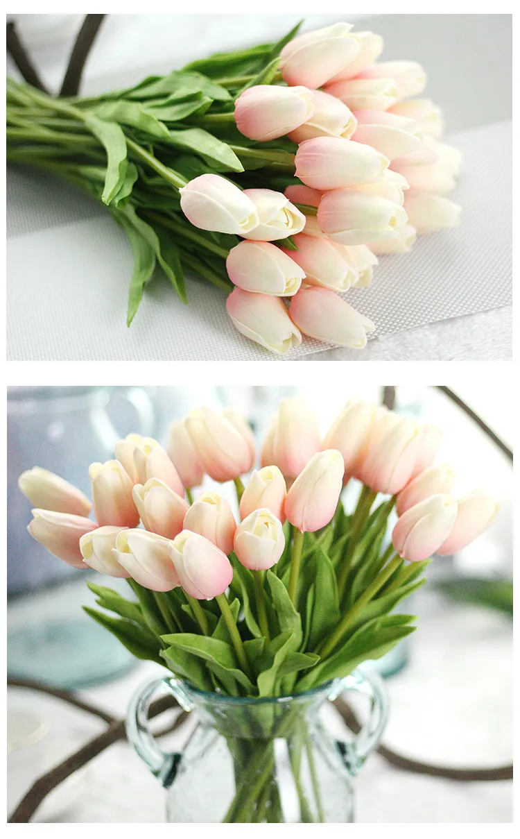 Artifical Flowers Tulips for Wedding Decoration