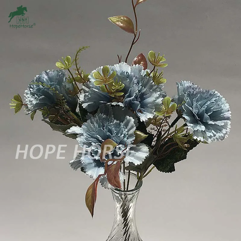 Artificial Plant Flowers Wholesale Realistic Flowers Carnation for Wedding Decoration