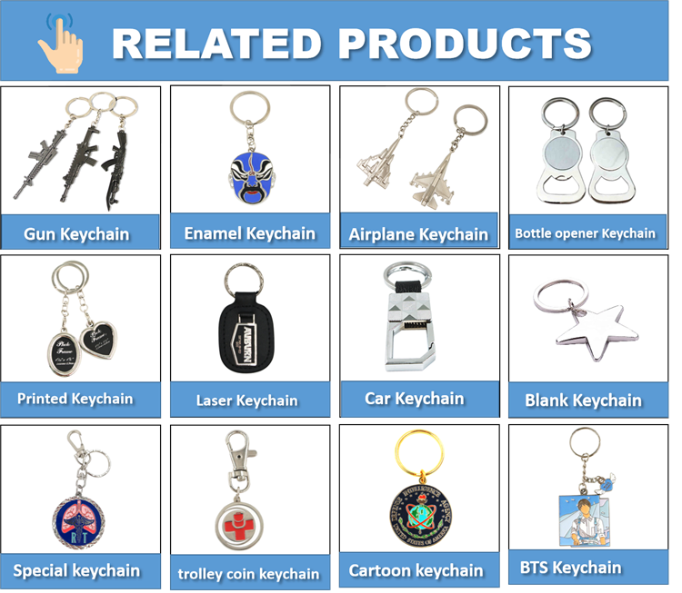 Cartoon Bts Custom Keychain No Minimum Order Cute Gift Custom Logo Metal Zinc Alloy Opp Bag Gold Plating Round 50 Pieces CN;GUA