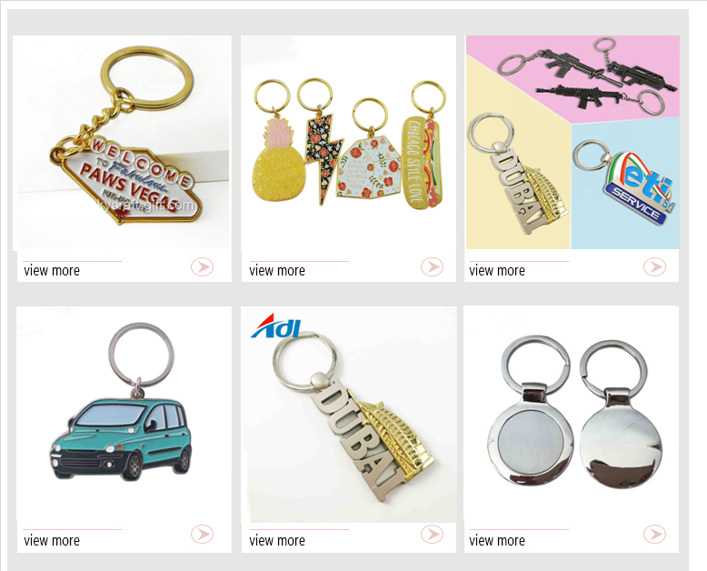 Cheap Personalized OEM Kpop Design Promotional Souvenir Metal Keychain
