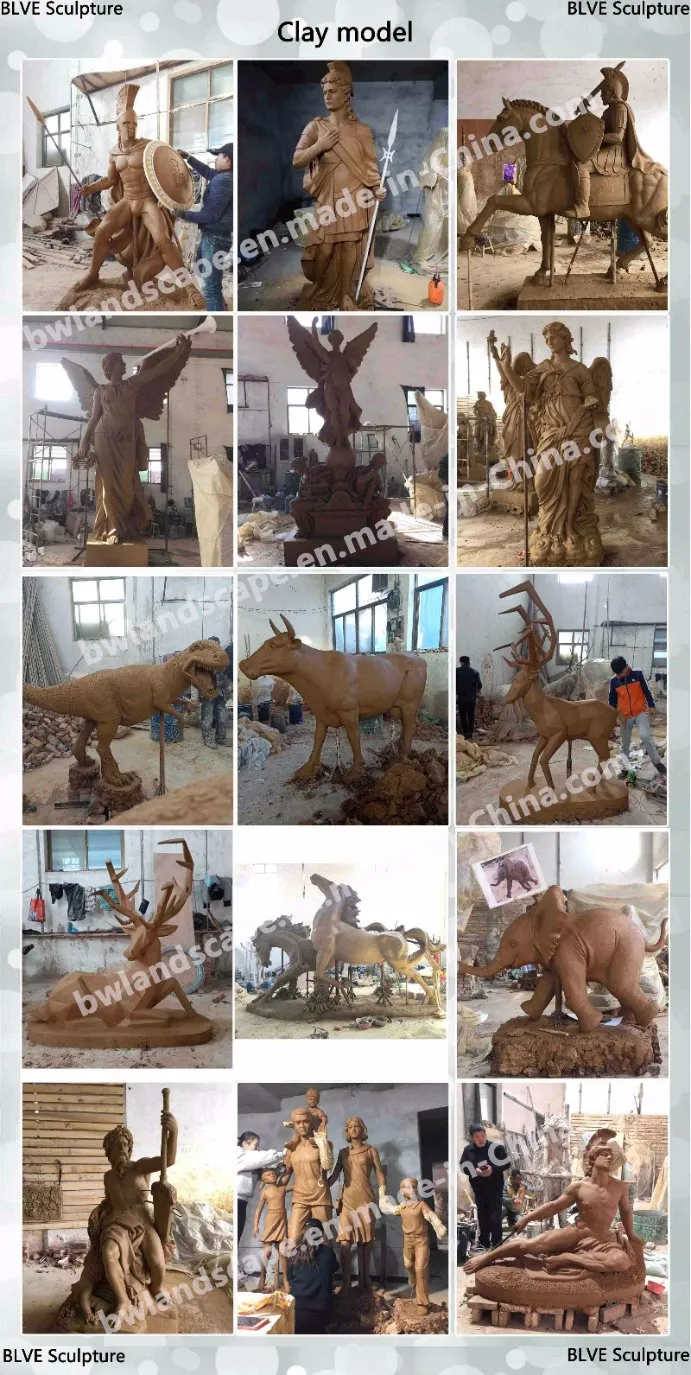 China Supplier Home Decoration Little Dog Bronze Animal Sculpture Basc-089