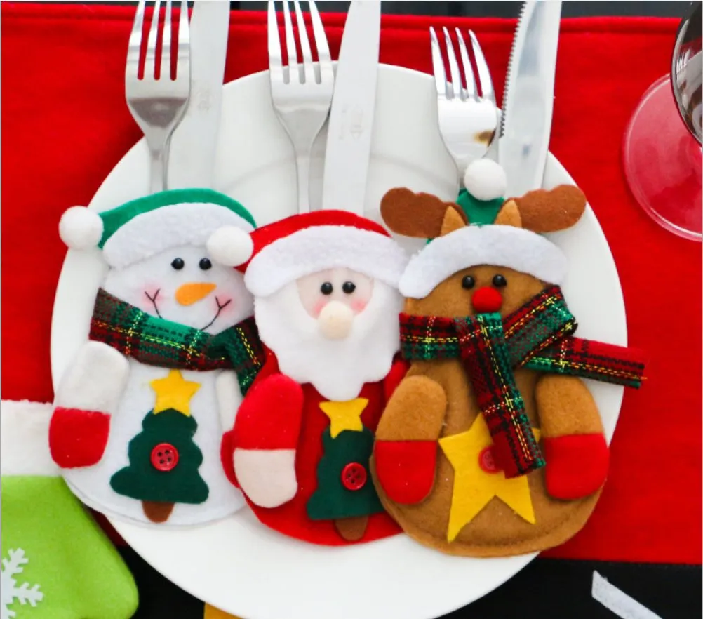Christmas Ornament Christmas Lovely Mini Cultlery Set