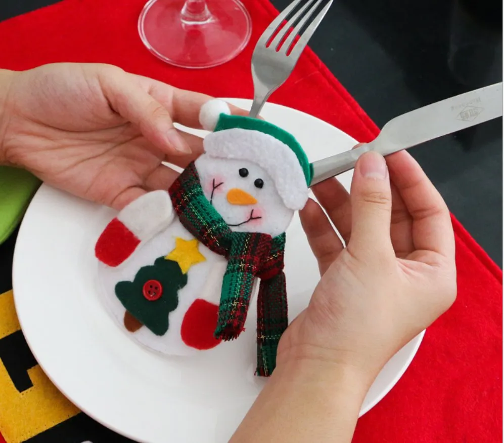Christmas Ornament Christmas Lovely Mini Cultlery Set