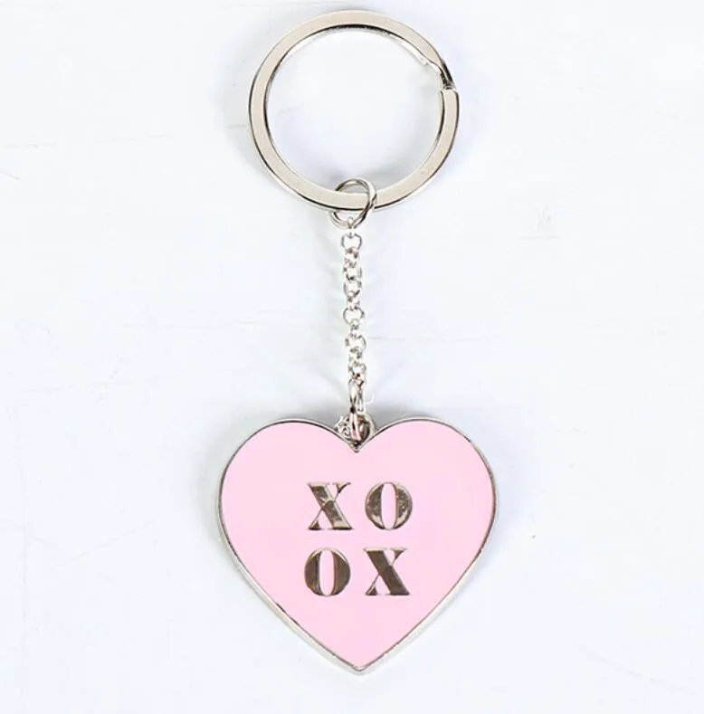Creative Gift Logo Custom Baking Paint Key Chain