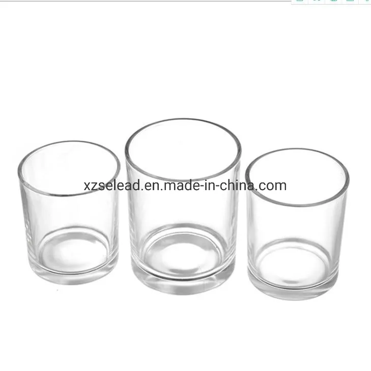 Custom Customized Design Unique Solid Colored Frosted White 8oz 300ml Empty Candle Jars with Wooden Lid