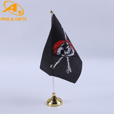 Custom National Advertising Wholesale Fbre Glass Pole Mexican Nobori Biden Garden Stand Us Isreel Haitian Clothes Jarmoo Polyester Hand Flag