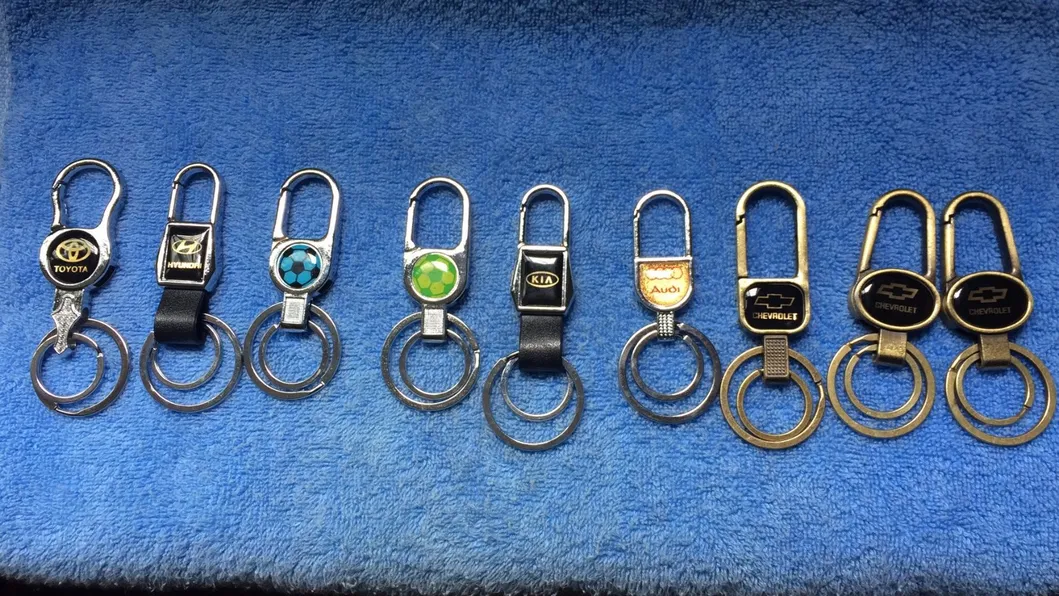 Custom Promotion Souvenir Logo Gift Metal Key Ring