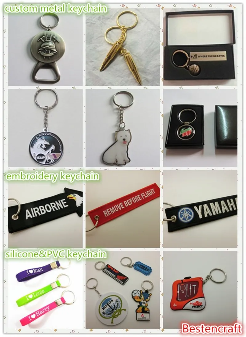 Custom Silver Heart-Shaped Hollow Own Logo Metal Keychain