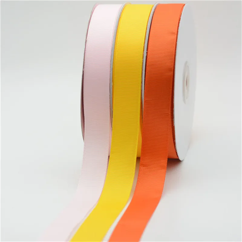 Decoration Wholesale Polyester Solid Color Grosgrain 1 Inch