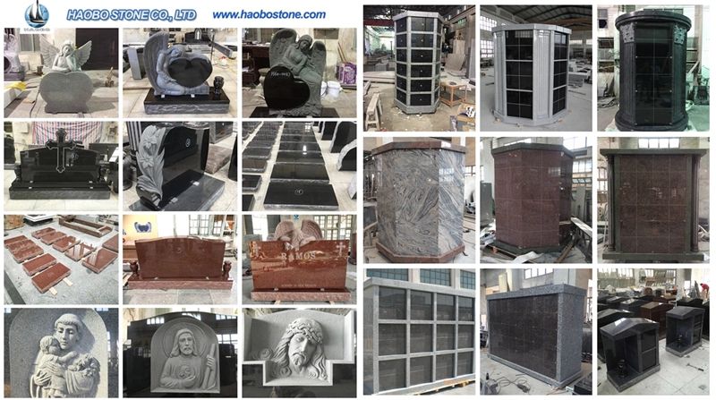 Cheap Granite 6 Crypts Private Mausoleum for Sale