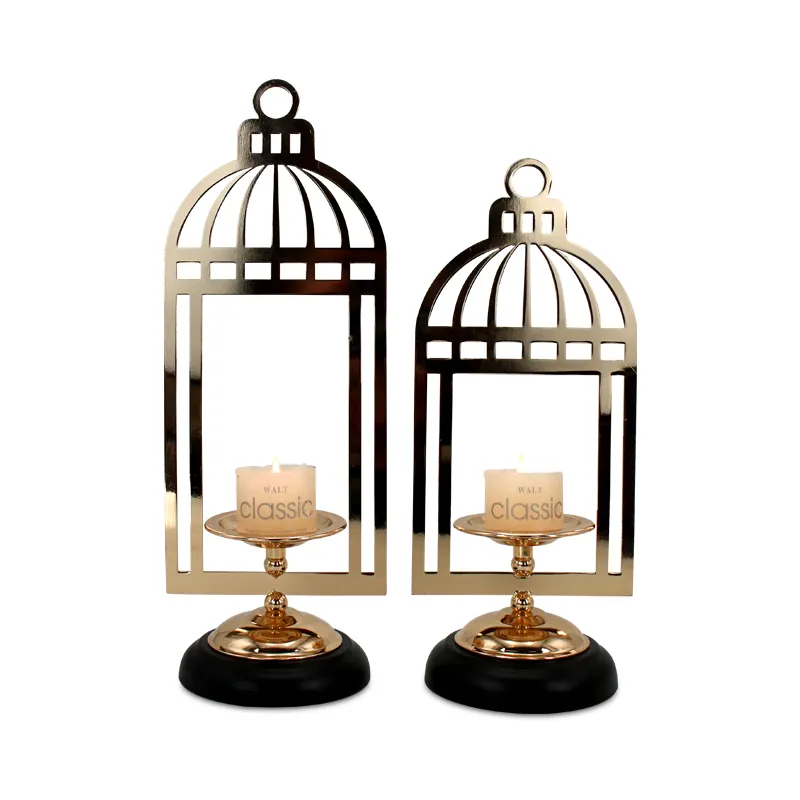 Desktop Birdcage Candlestick Home Decoration Candle Stand Holdermetal Lantern Candle Holder Creative Ornaments