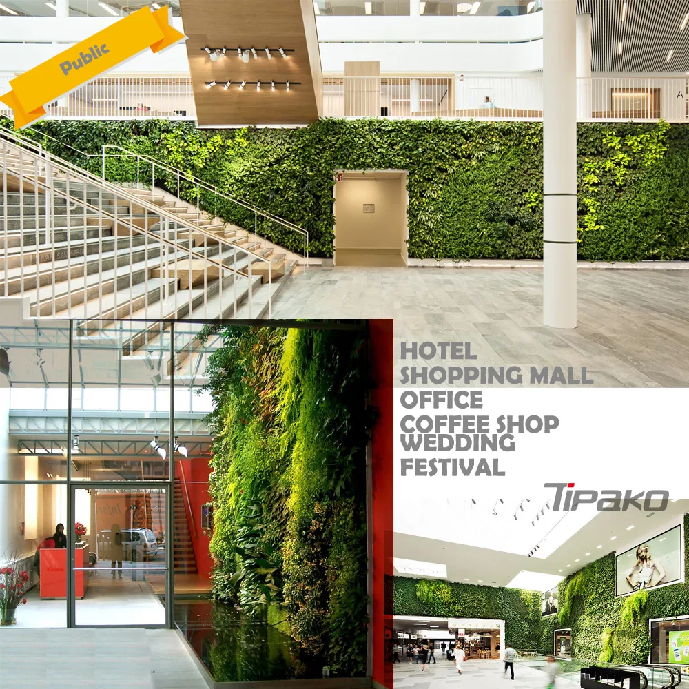 DIY Synthetic Shrub Emulation Wall Plant for Wedding with SGS
