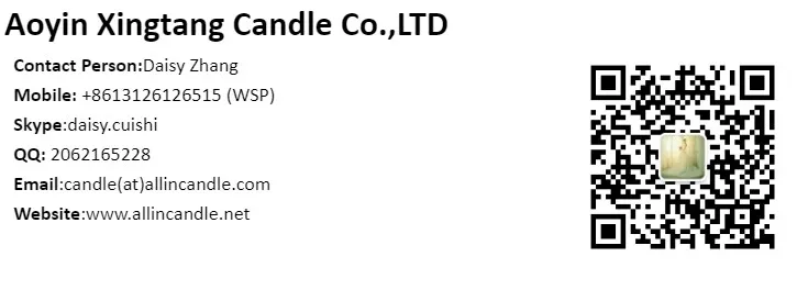 Factory Supply 40g Stick White Candle to Ethiopia