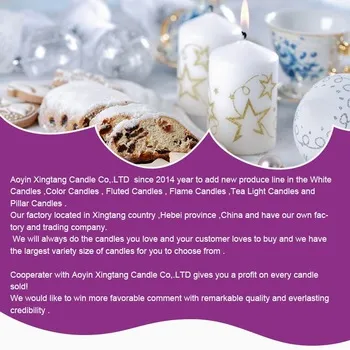 Factory Supply 40g Stick White Candle to Ethiopia