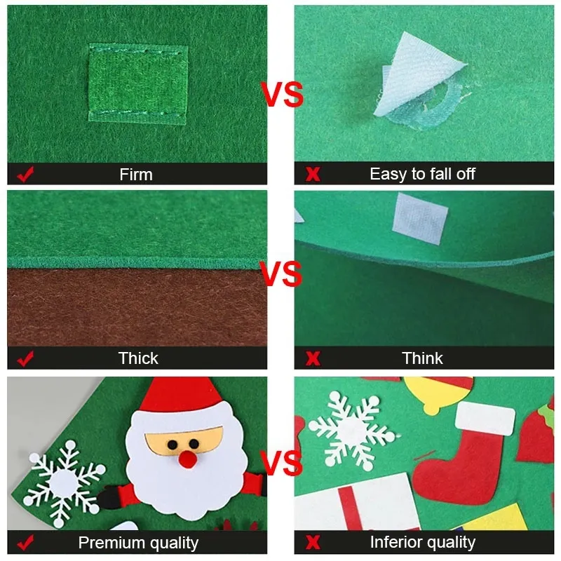 Fashionable High Quality Christmas Tree Felt Felt Felt Christmas Tree Felt Christmas Tree