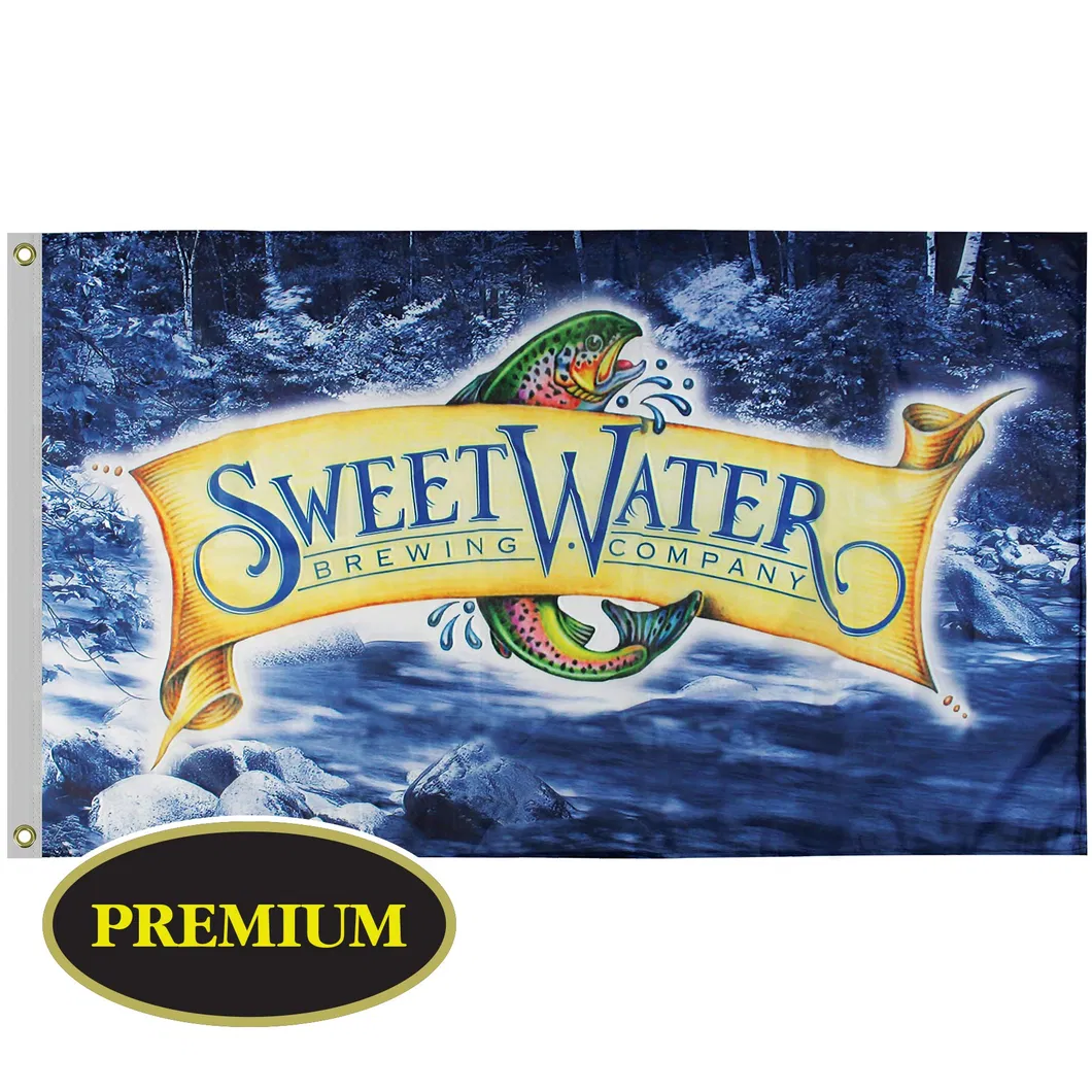 Fully Sublimated Flag Double Sided 3′ X 5′