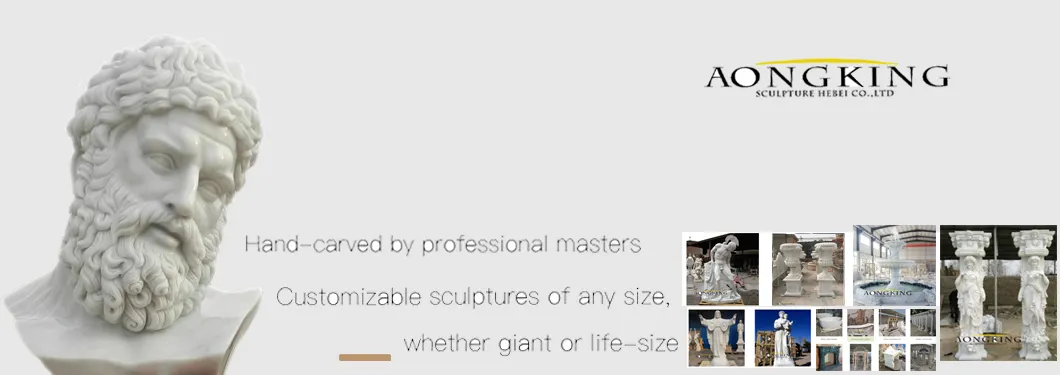 Graveyard Guardian Angel Marble Sculpture in Nature Stone