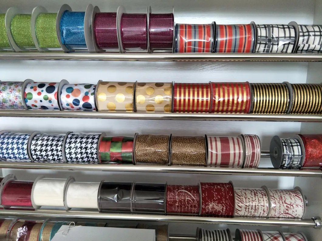 Hair Tie Occasion and Plain Color Style Grosgrain Ribbon