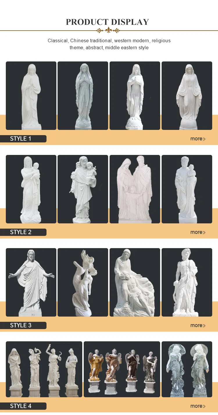 Hand Carved Goddess Statue Sculpture