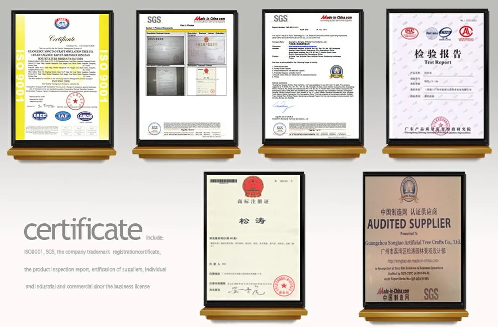 High Quality Hot Sale Yellow Decorative Snake Plant Artificial Sansewieria Bonsai Tree