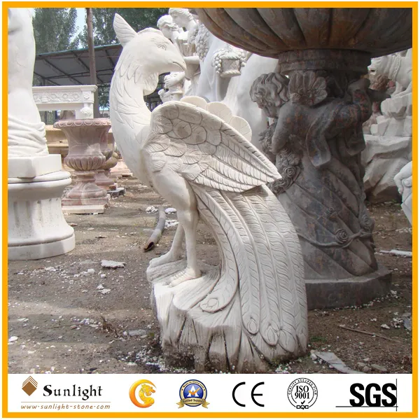 High Quality Natural Pink Marble Lion Statue for Garden Decoration