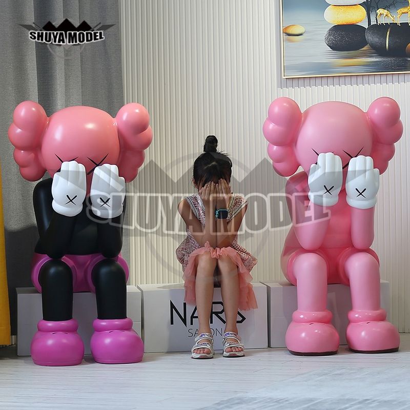 Hot Sale Custom Fiberglass Resin Mickey Mouse Statue