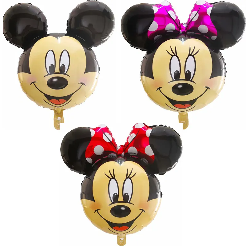 Hot Sale Famous Cartoon Character Mickey Mouse Head Inflatable Helium Foil Balloon