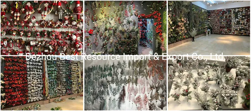 Hot Sell Artificial Christmas Flowers White Christmas Floral Picks