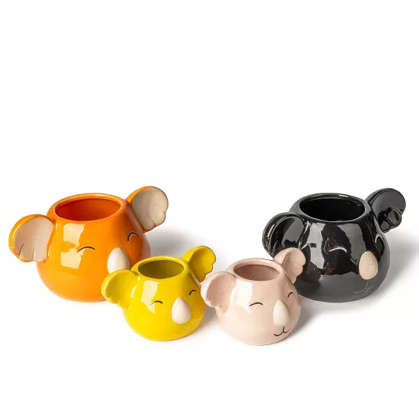 Unique Shaped Ceramic Candle Holder