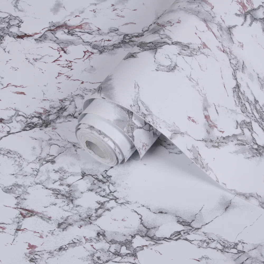 Self-adhesive Marble Textured Decorative Wallpaper