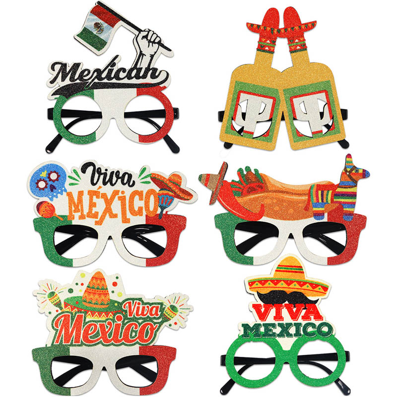 Mexican National Day Themed Glasses