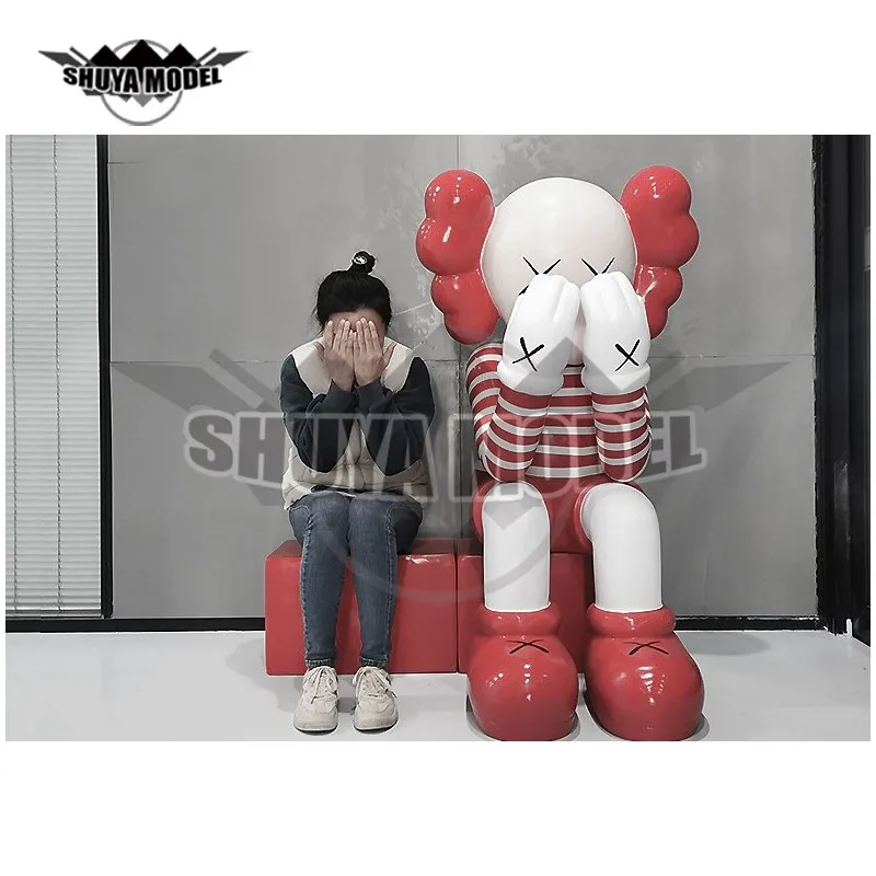 Kaw Bearbrick Home Shop Door Decoration Figurines