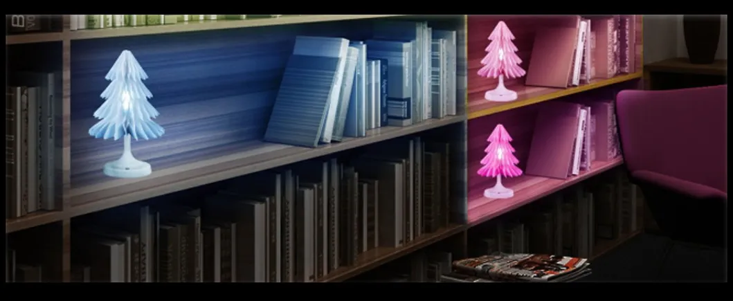 LED Christmas Tree Home Decoration LED Desk Lamp Night Light