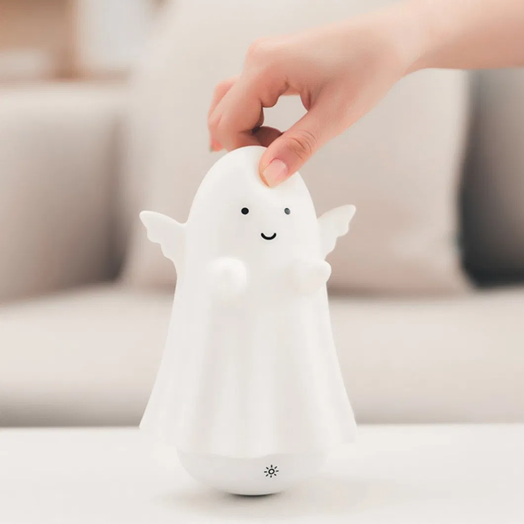LED Light Angel Ghost Touch Sensor Mini Night Light