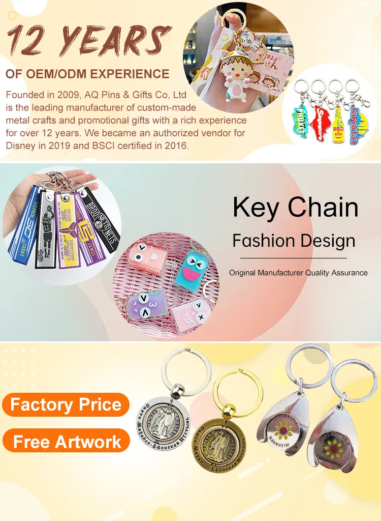Made in China Custom Promotional Rubber Soft PVC Keyring Shaped Keychain for Airbus Wholesale Cheap Custom Metal Upermarket Shopping Key Ring