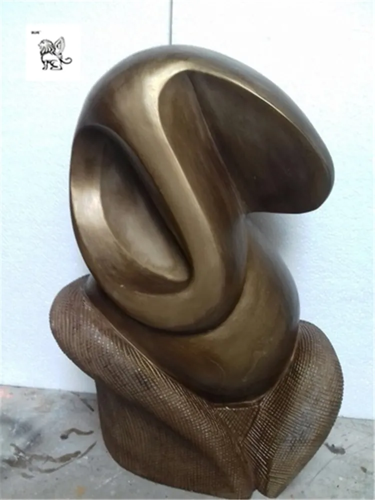 Manufacture Metal Abstract Hindu God Ganesh Statue Bronze Sculpture Bsg-176